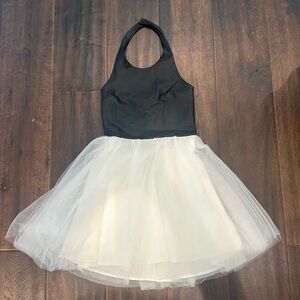 Miss Behave Girl’s Leather Tutu Dress